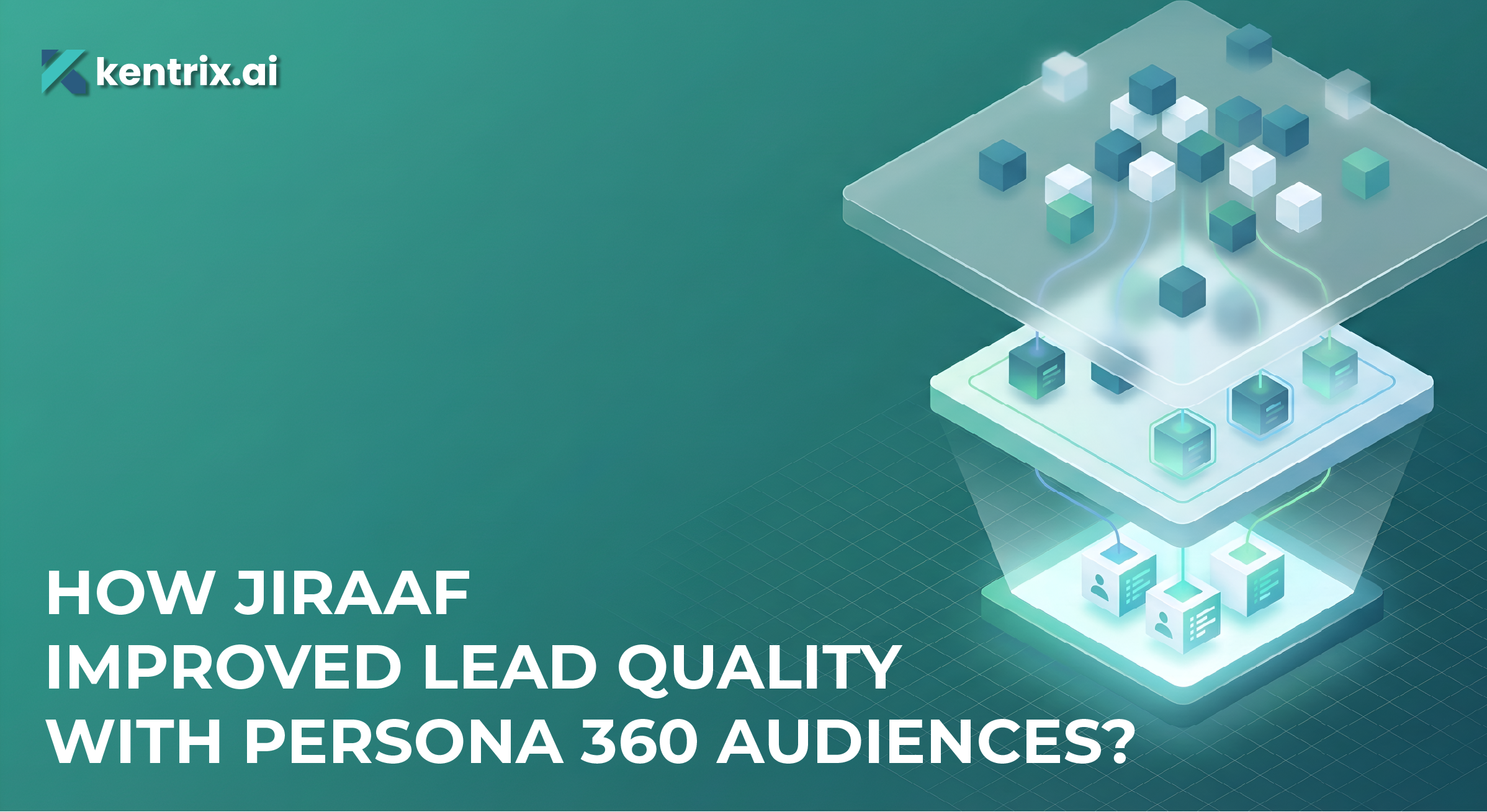 AI-powered data visualization for lead quality improvement at Kentrix.ai.